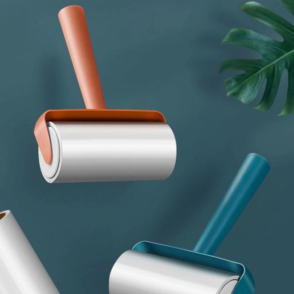 Рулонная бумага, липкая роликовая щетка, бытовая чистка, средство для удаления волос домашних животных, модная щетка для удаления ворса