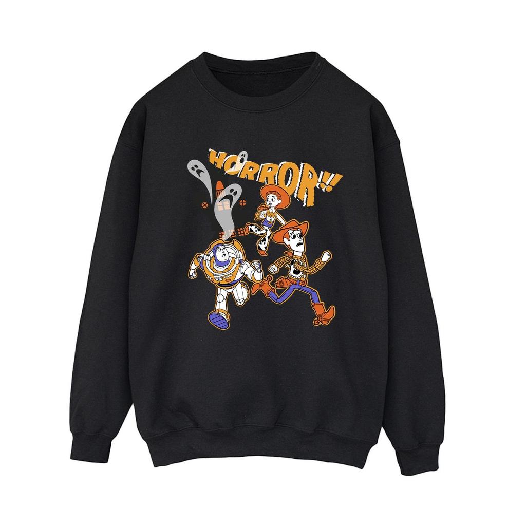 Toy Story Womens/Ladies Horror Run Away Halloween Sweatshirt