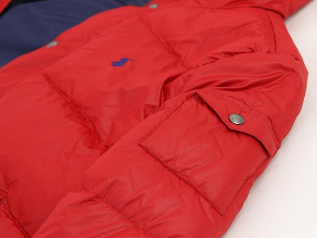 POLO RALPH LAUREN Пуховик с капюшоном и пони Размер L Мальчики Вышивка, (Код товара 0101685)