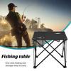 Heavy Duty Camping Folding Table with 2 Cup Holder Metal Frame Oxford Cloth Desktop Multifunctional Collapsible Outdoor Barbecue Table