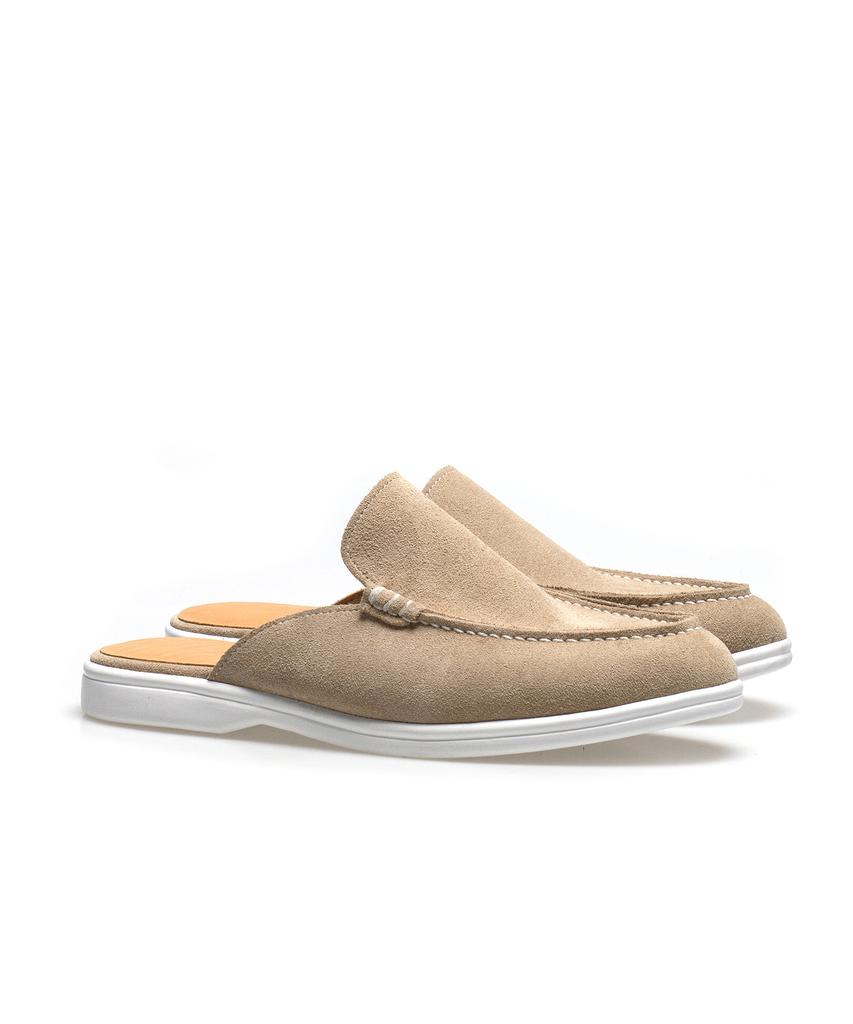 Allclassic Alc4413W Resort Mule_Beige Suede