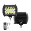 Driving Light 60W 4" LED Combo Work Light Bar Spotlight Off-road Driving Fog Lamp for Truck Boat