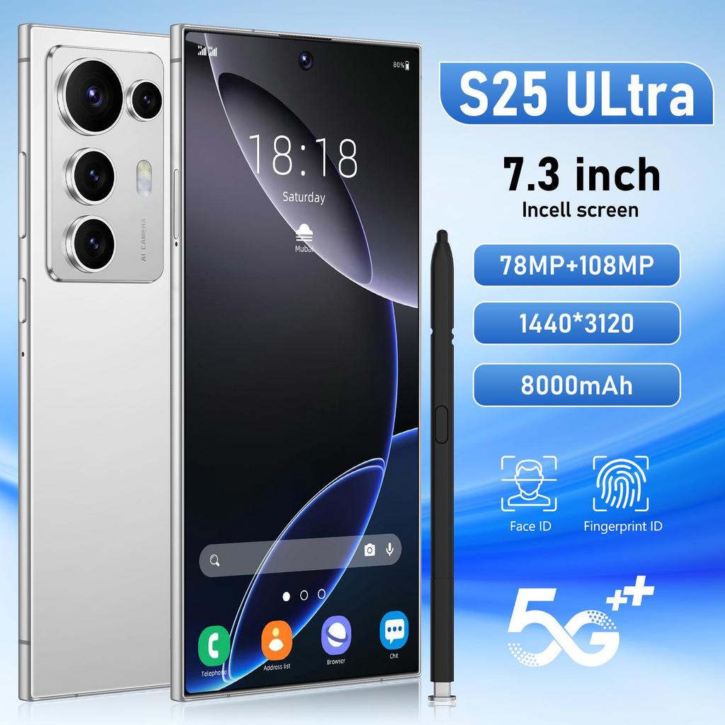 Смартфон Android C25-S25 Ultra 7,3" (16 ГБ + 1 ТБ)