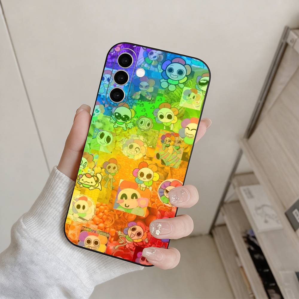 D-Dandy World Чехол для телефона для Samsung Galaxy A73,A72,A71,A70,A53,A52,A51,Другие Мягкий черный чехол