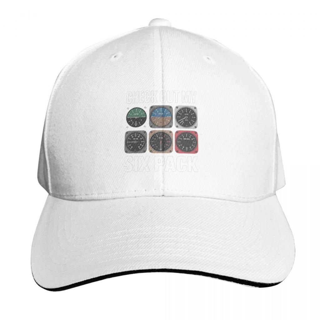 Pilot Cockpit Airplane Six Pack Flight Intruments Cap Fashion Casual Baseball Caps Adjustable Hat Hip Hop Unisex Baseball Hats