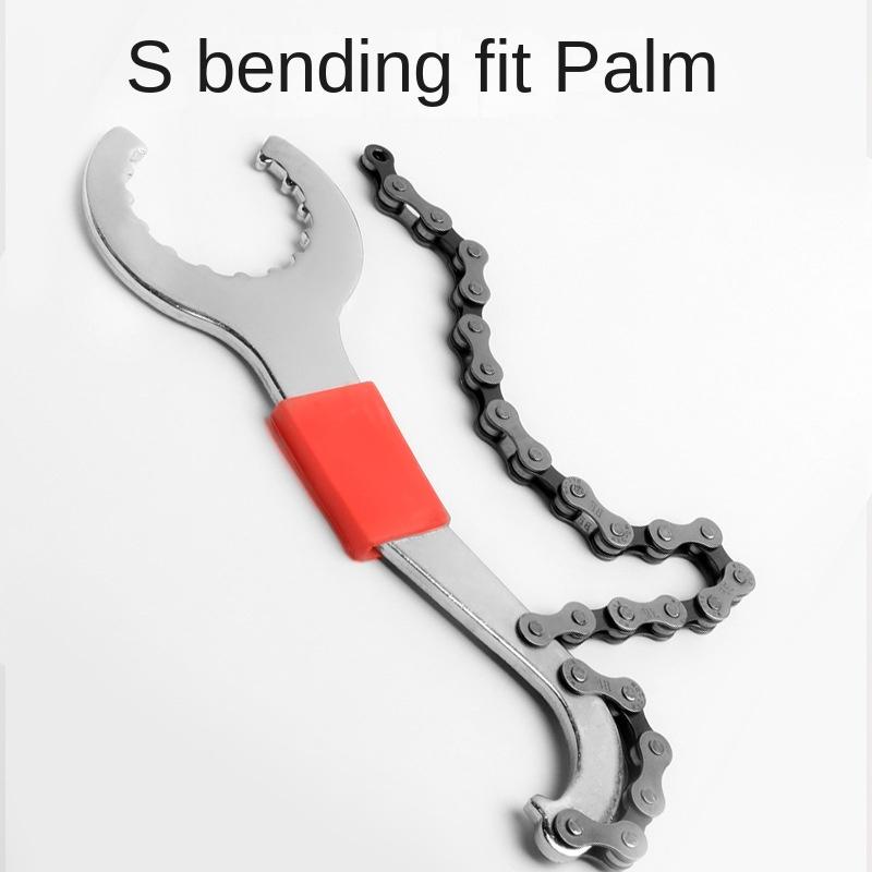 3 In 1 Multifunctional Bike Chain Repair Wrench Freewheel Removal Wrench For MTB Road Bike Bicycle Repair Tools Bracket Remover