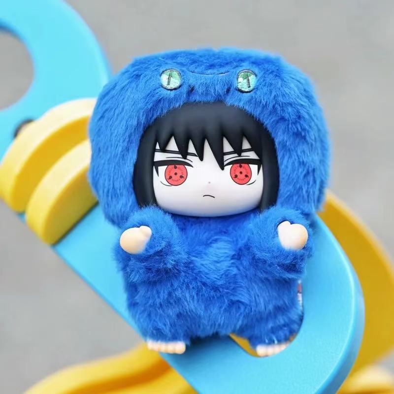 Toptoy Naruto Shippuden Серия Вечеринка Зверей Виниловая Фигурка Плюшевая Текстура Слепая Коробка Чиби Какаши Саске Коллекционная