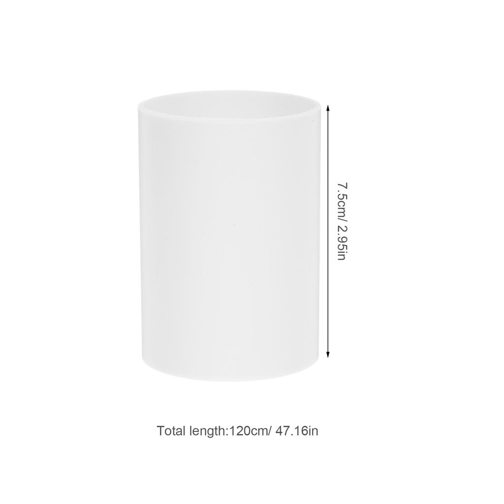 Ceiling Light Diffuser Cover 2M Strip Office Lamp Shade Anti Dazzle Fire Resistant High Temperature Safe for Meeting Room Work