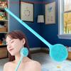 Long-Handled Double Sided Silicone Exfoliating Brush for Deep Body Cleaning and Massage