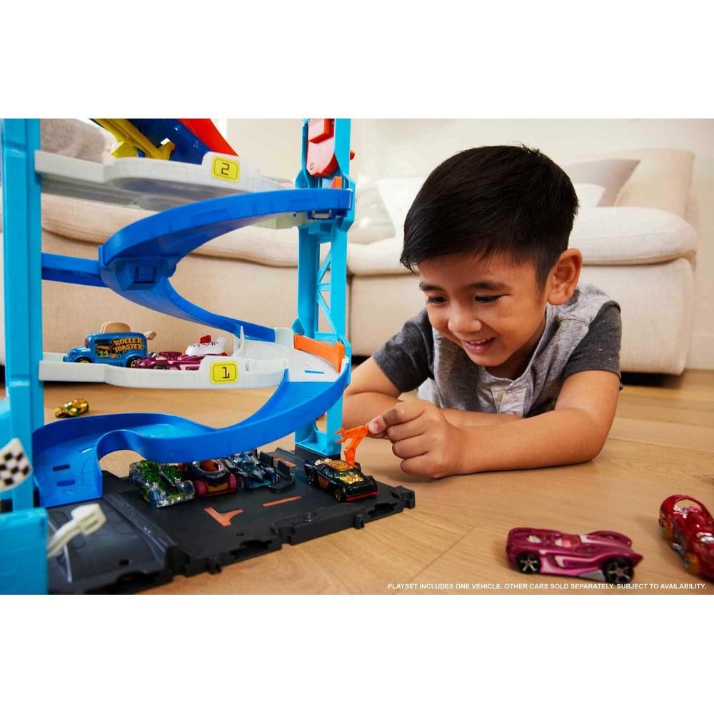 Hot Wheels Transforming Race Tower Playset