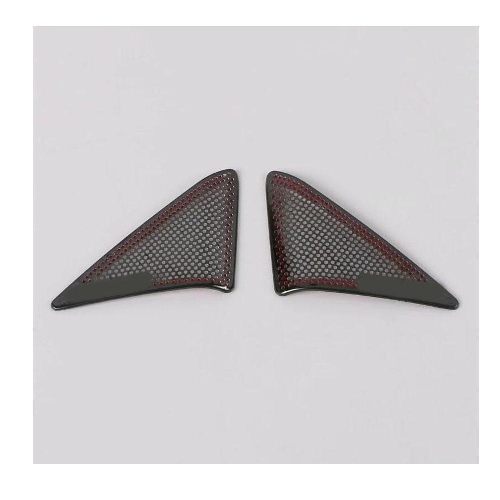 For Mazda 3 Mazda3 Axela M3     Sticker Inner Front Head A Column Frame Triangle Molding Sound Speak Radio Trim