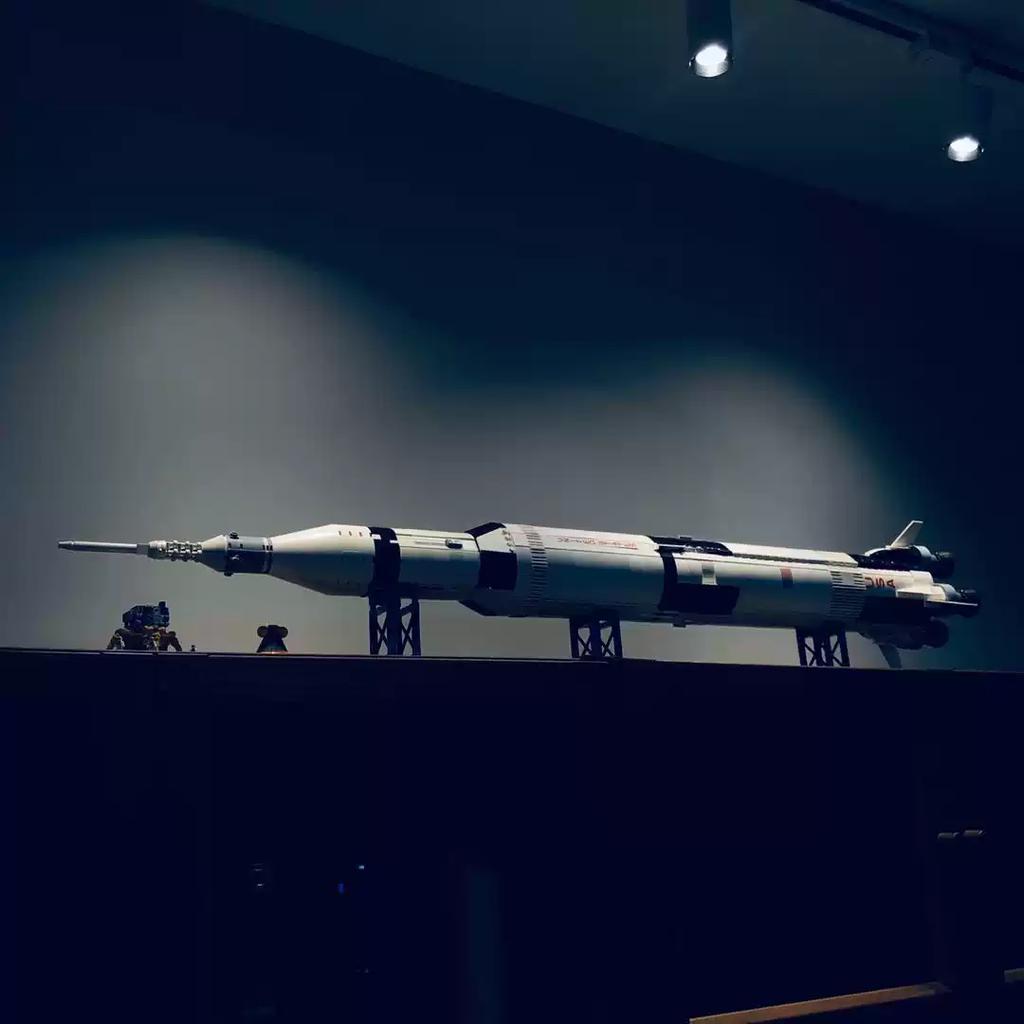 Нетоксичный Набор Строительных Блоков Модель Космического Корабля Ракета Игрушка С Более Чем 2463 Деталями DIY Сборка Набор Подарок