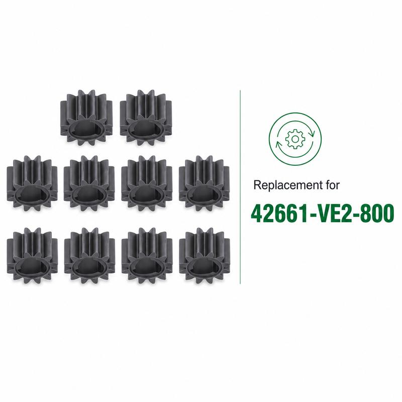 42661-VE2-800 Pinion Gear 12T Drive Gear 10 Pack for Honda HRR216 HRS216 HRB216 HRB217 HRT216 HRZ216 Lawn Mower Parts