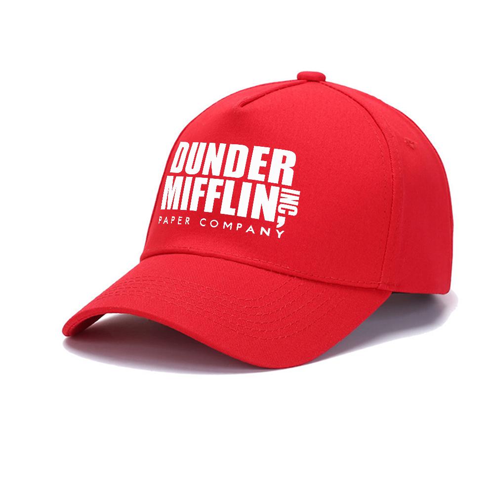 Классическая бейсболка Dunder Mifflin Унисекс Спортивные кепки Регулируемый размер Наружная графика Кепки