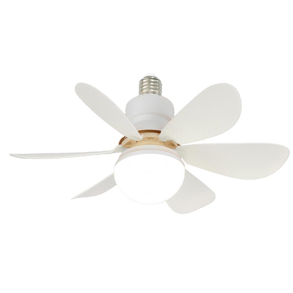 E27 Потолочный вентилятор со светодиодной подсветкой 30 Вт AC86-265 В 110 В 220 В Вентилятор Светильник для внутреннего офисного рынка Белый свет Люстра Вентилятор