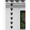 Aluminum Copper Alloy Acorn Rain Chain Outdoor Garden Rainwater Tool Management