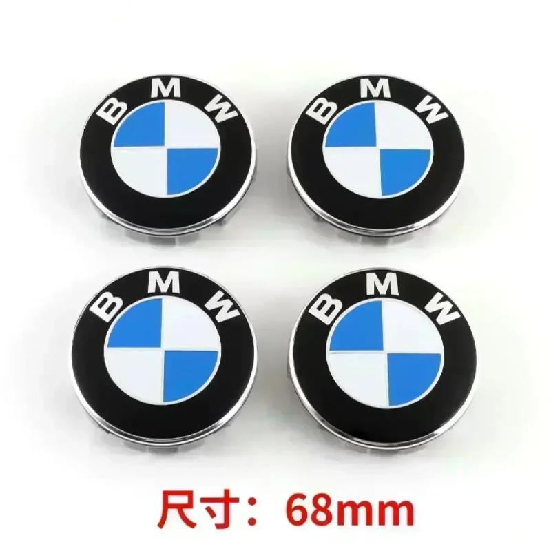 4 шт. 56 мм 68 мм Эмблема BMW для колпаков ступиц колес BMW для BMW 3 серии 5 серии E60 E90 F10 F30 E46 E39 X5 E53 E70 E38 Z4