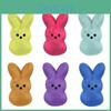 Милый и обнимаемый Peeps Только что родившийся Пасхальный кролик Мягкая игрушка для всех