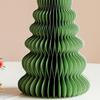 Бумажная рождественская елка 3D сотовая бумажная рождественская елка украшение деревенский настольный центральный элемент