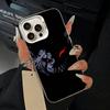 Горячий аниме-Чехол для телефона Black-C- Clover Для IPhone 17 Air 16 15 14 13 12 11 Pro Max Белый Серебристый Жесткая Крышка