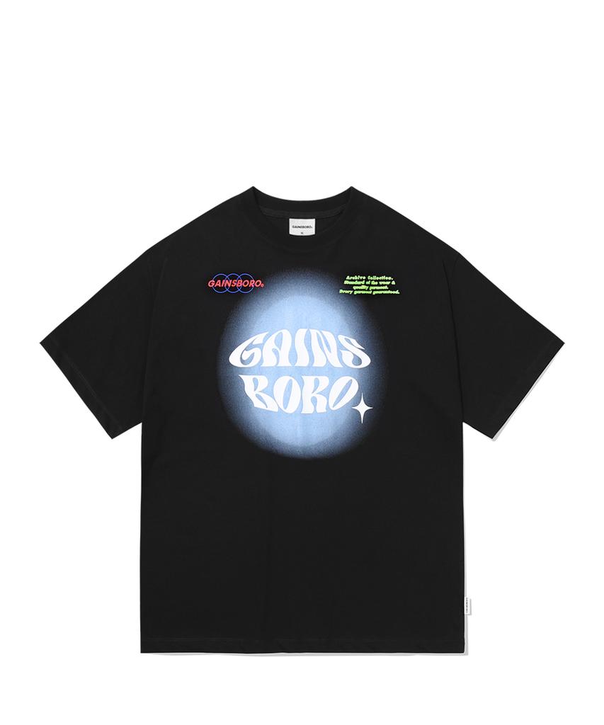 GAINSBORO Universe Club T-Shirt_Black