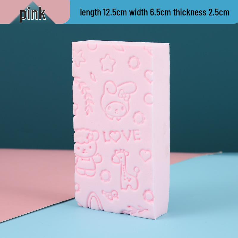 3D Губка для купания младенцев - Дизайн "Рыбья чешуя", Нежная и мягкая для кожи