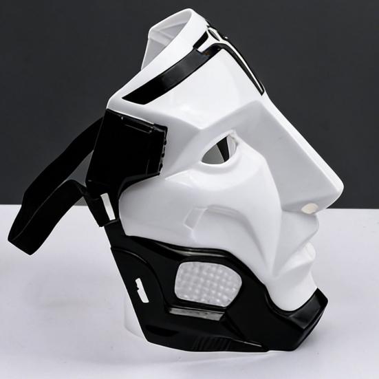 Маска Заключенного Отряда Пластиковая Маска для Косплея на Вечеринку Хэллоуина Реквизит для Ролевых Игр для Взрослых Детей Забавный Аксессуар к Костюму