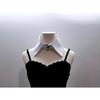 Fake Collar Women'S Summer Simple And Versatile Separate Shirt Pointed Collar Shirt Collar One-Word Shoulder Fake Collar Accessories