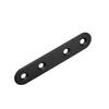 12 PCS Straight Brackets Stainless Steel Flat Metal Brackets Mending Repair Plate with Screws