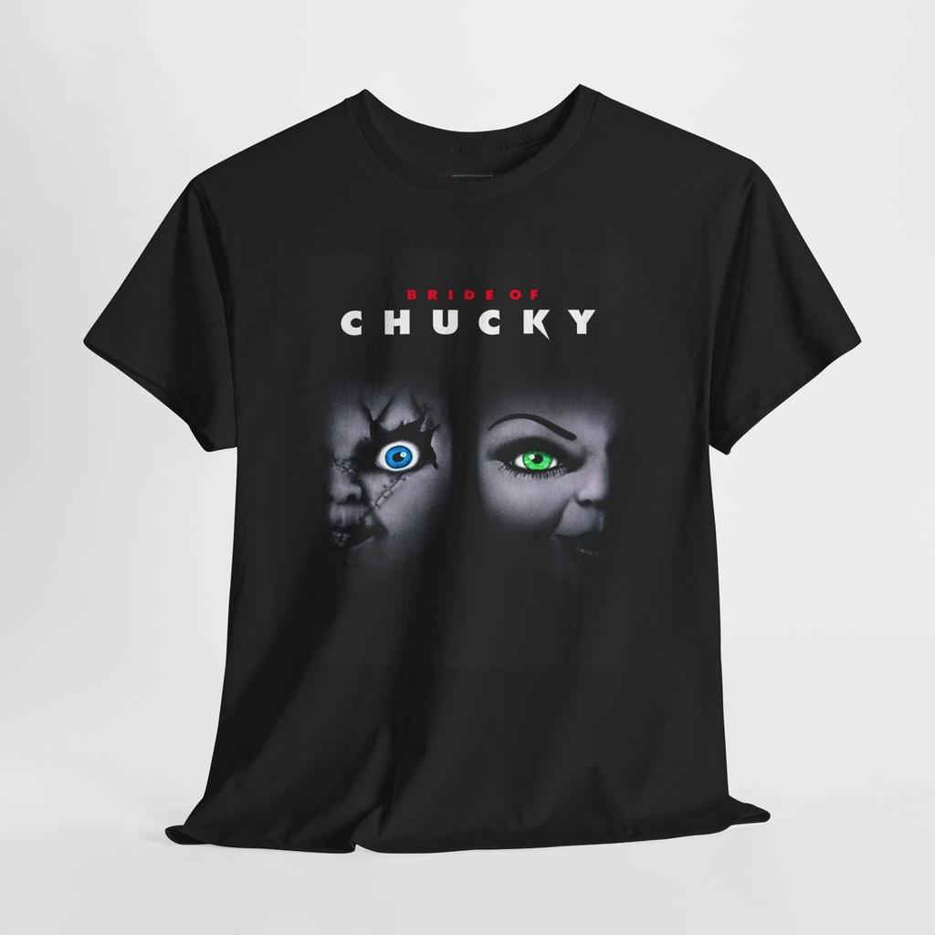 Bride of Chucky 1998 Retro Movie Poster Horror Unisex Graphic T-Shirt