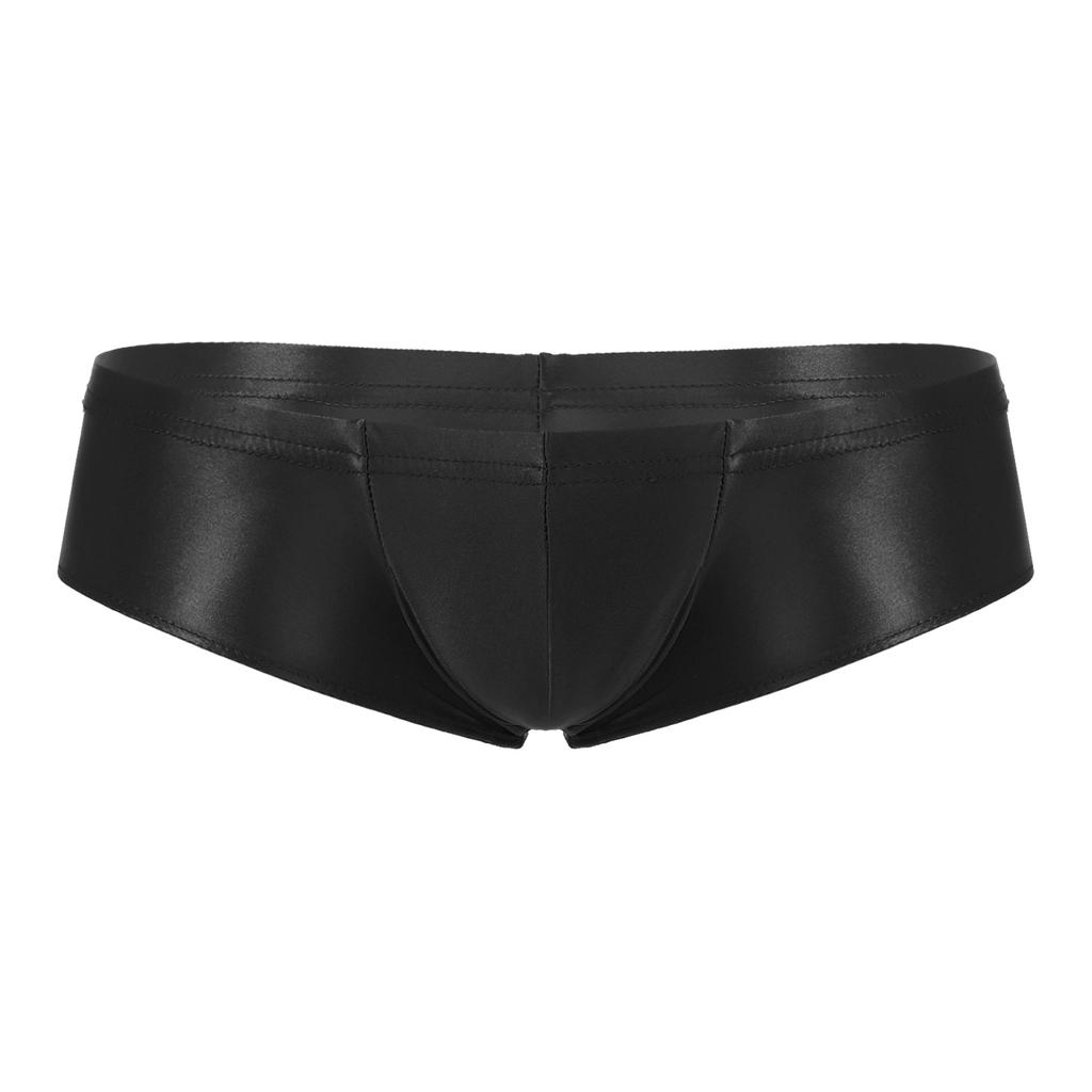 Мужские трусы с низкой посадкой, однотонные эластичные трусы с эластичным поясом, для повседневного использования