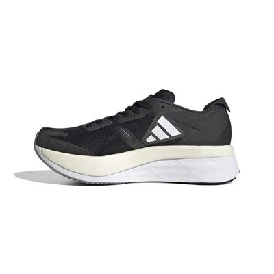 Кроссовки Adizero Boston 11 LWE90 Core cm [Adidas] женские черные/обувь белая/изящная (GX6657) +24,5