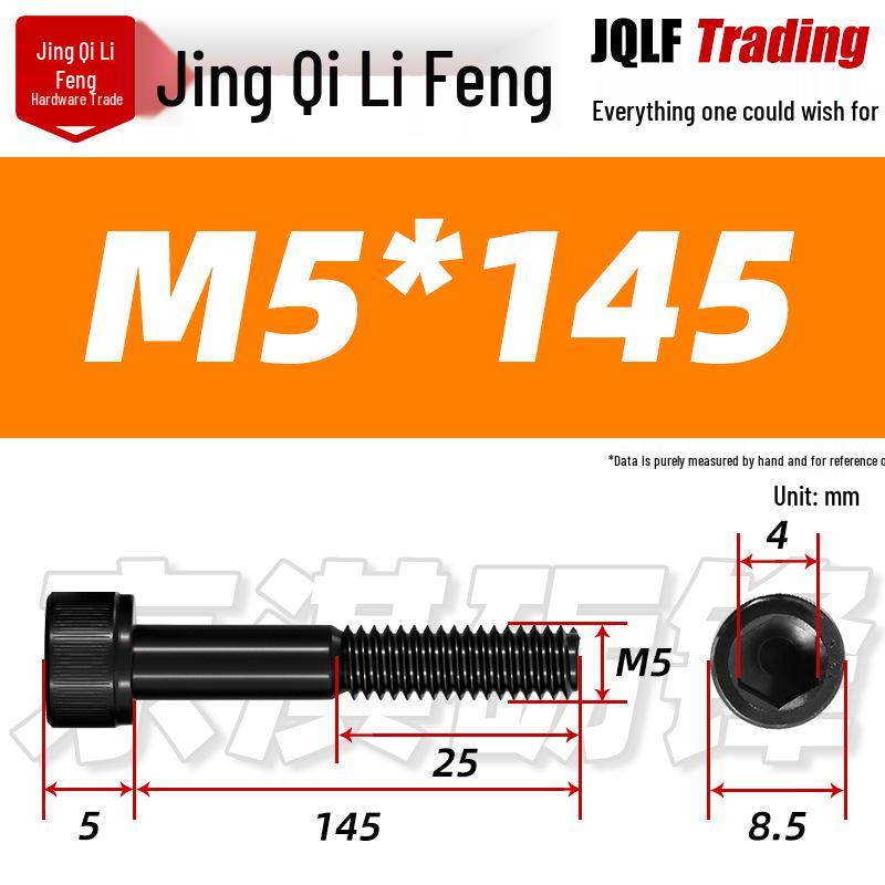 Высокопрочные накатанные шестигранные винты M4-M10 | Полурезьбовые болты класса 12.9 для DIY-модификации