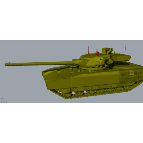 1/144 Russian T-14 Armata Main Battle Tank (fine Detail) Resin Kit