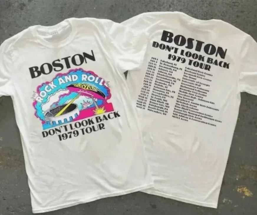 Boston Rock Band Don't Look Back 1979 Tour Unisex T-shirt