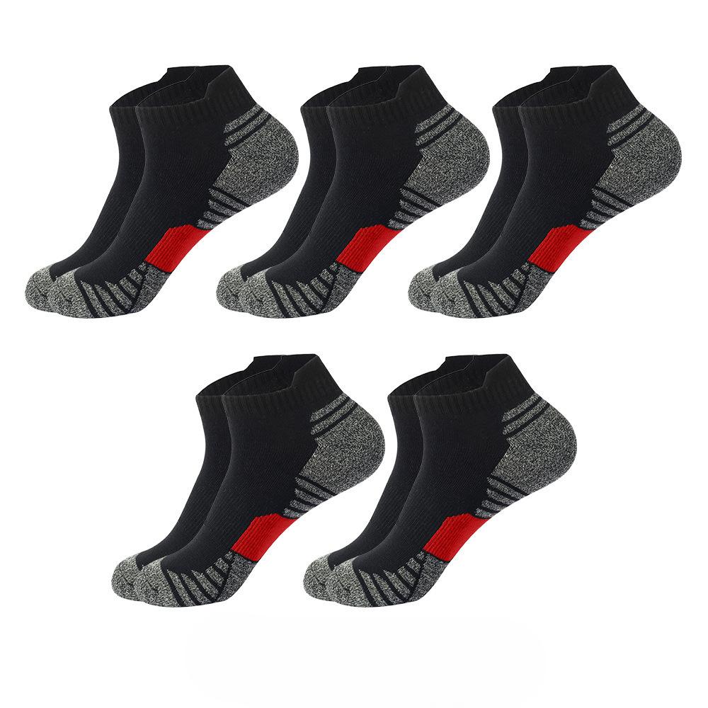 Мужские весенне-летние профессиональные баскетбольные носки для бега и спорта, влагоотводящие, дышащие, с защитой ушей и пятки