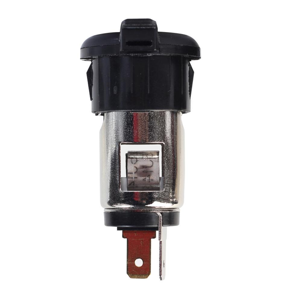 Автомобильный 10A гнездо прикуривателя розетка штекер питания с водонепроницаемой крышкой прикуриватель автомобильное зарядное устройство USB гнездо для прикуривателя