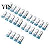 Sturdy Grip Fasteners for Grocery Bags 24PCS Stainless Steel Clothes Pegs, with Non-Slip Rubber Coating, Heavy Durable Laundry Room Organizers