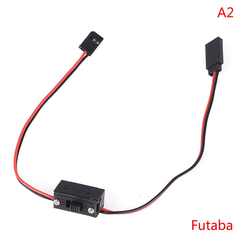 Идеальный 1 шт. Переключатель RC с разъемом JR Futaba Вкл-Выкл с запасным штекером Длительный срок службы Высокое качество Декор для идеального подарка