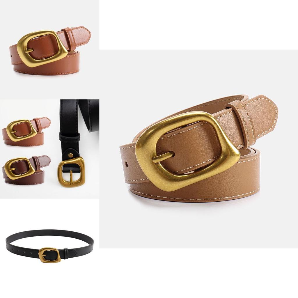 Sophisticated Pu Leather Womens Belt With Minimalist Design For Business Attire