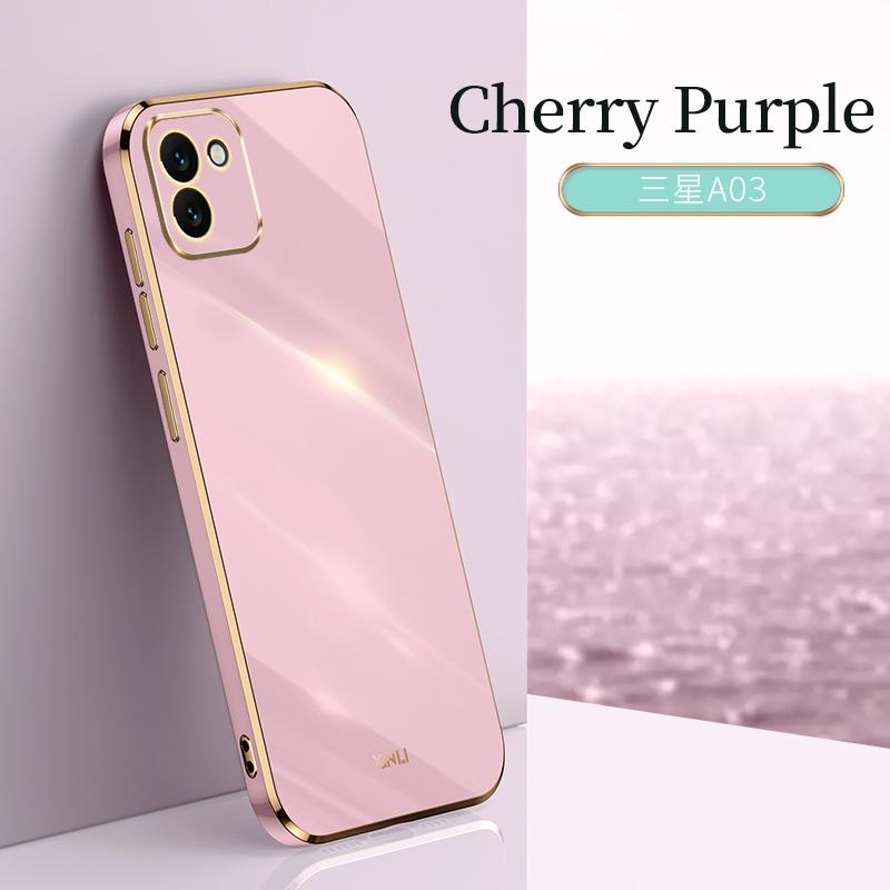 Для Samsung Galaxy A03 A 03 GalaxyA03 SM-A035F A035F чехол Мягкая силиконовая задняя крышка 6D гальванический чехол для телефона
