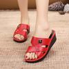 Роскошные женские классные тапочки для наружного ношения, новые модные летние повседневные нескользящие тапочки с толстой подошвой и каблуком-рыбьим ртом