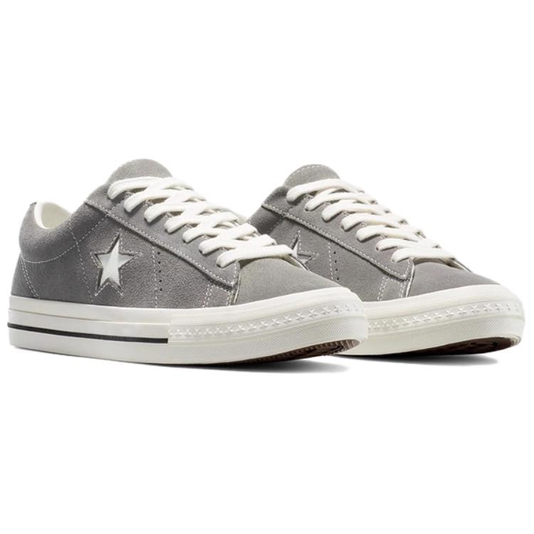 Converse One Star 95 Удобные Мягкие Низкие Кеды из Канваса Унисекс Кроссовки Серые A15617C