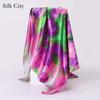High-quality Luxurious Silk Scarves Headband Scarfs Neck Scarf For Women Chain Silk Scarf Women's Decorative Shawl