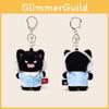 Cat Pajamas Plush Keychain Stuffed Doll Toy Backpack Pendant Decoration Gift