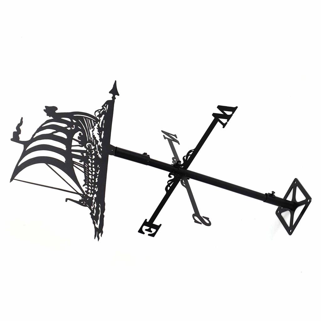 Stainless Steel Weather Vane Retro Farm Scene Garden Stake Weathervane Professional Measuring Tools