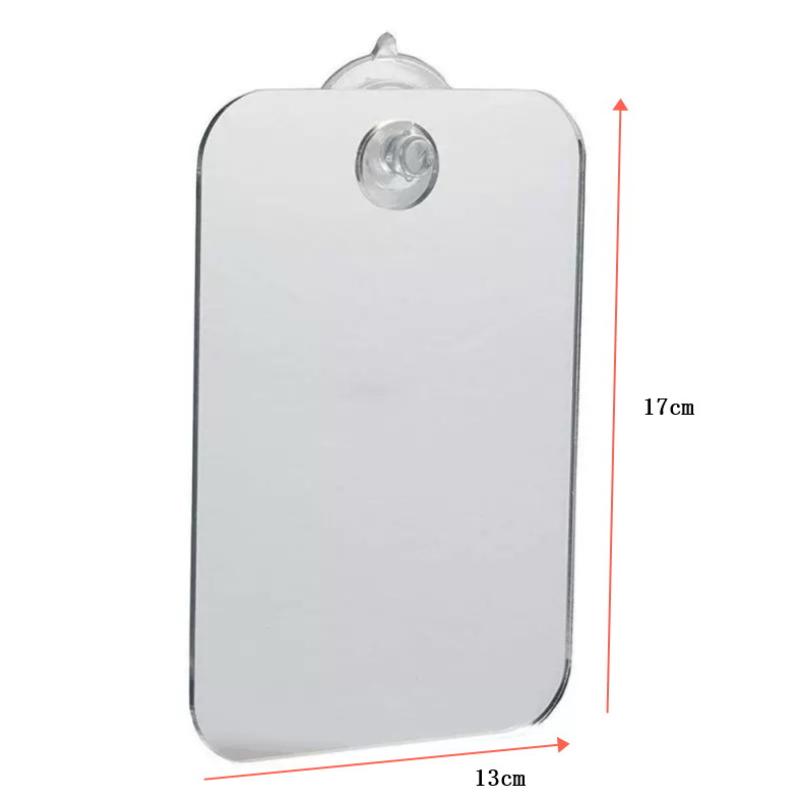 Акриловое зеркало против запотевания Душ Бритье Зеркало без запотевания Туалетная комната Небьющееся Портативное Дорожное Бритье Аксессуары для ванной комнаты Инструменты