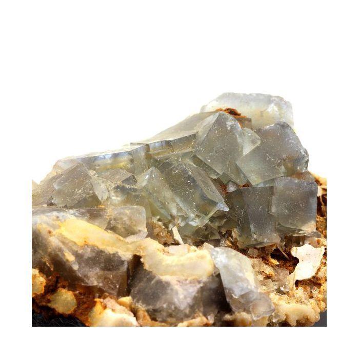 Pierres et Minéraux. Fluorite. 644.5 ct. Mont-Roc Mine, Tarn, France..