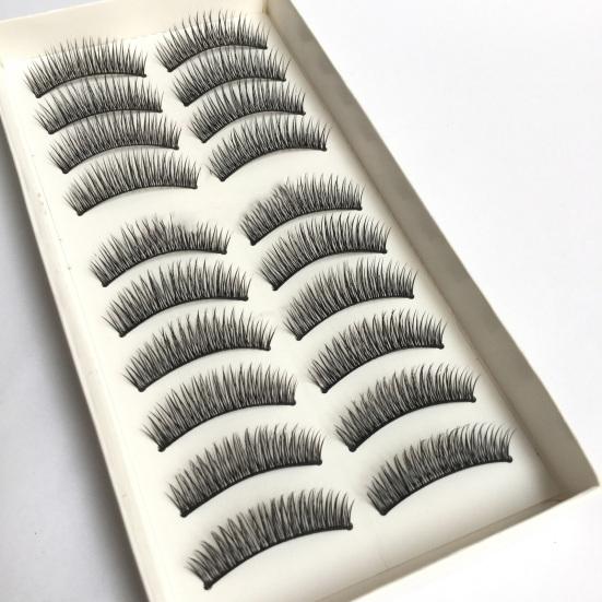 Модные накладные ресницы, мягкий аксессуар полуручной работы для свиданий