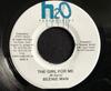 7inch Record BEENIE MAN - The Girl For Me  NONE H2O Productions Jamaica Reggae, Ska & Dub Used